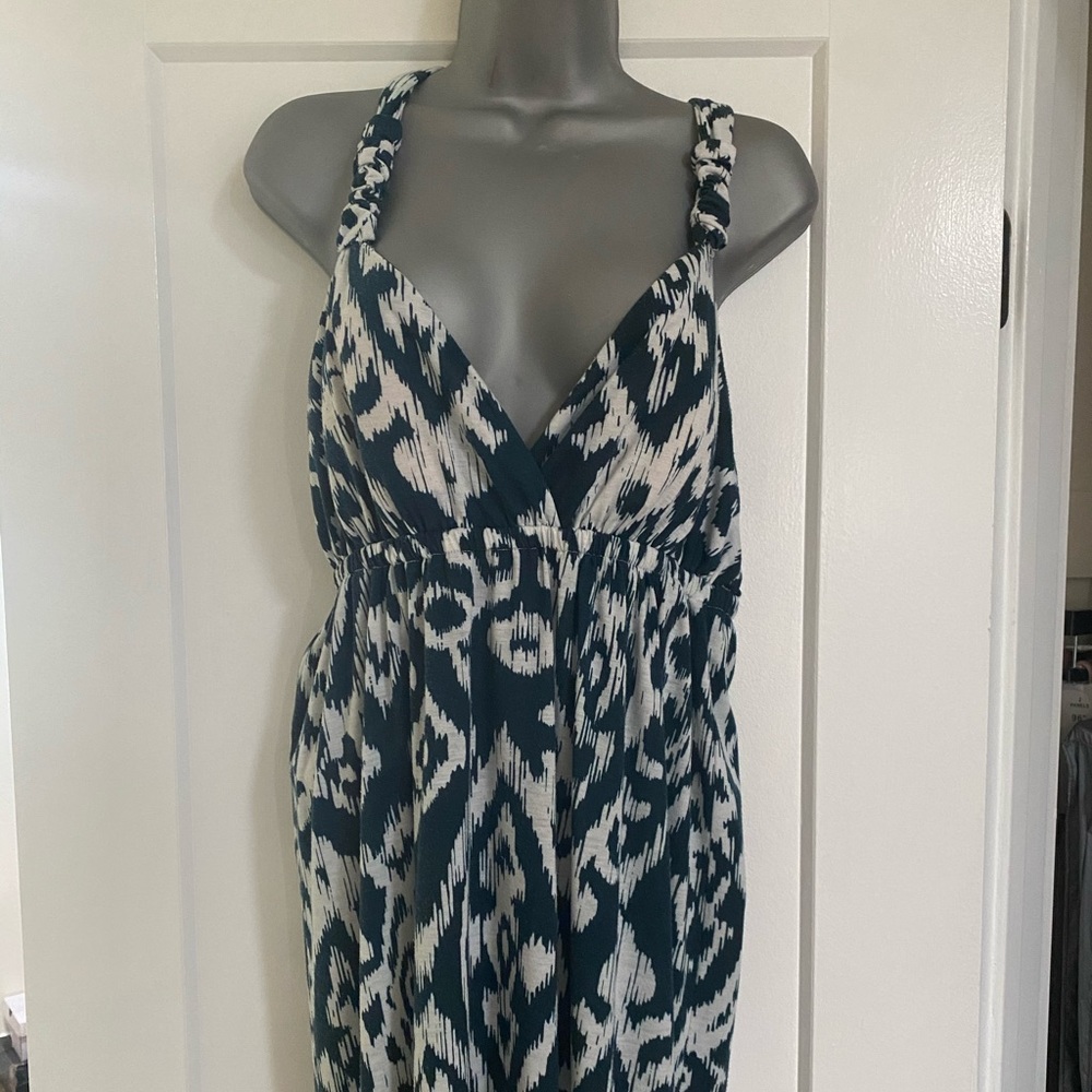 Racer back tribal summer dress